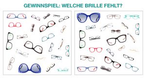 Pestel Optik Gewinnspiel: Welche Brille fehlt?